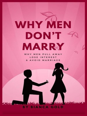 cover image of Why Men Don't Marry